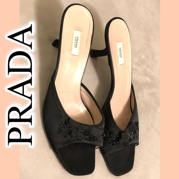 Shoes - Prada Italian Sandal Heels